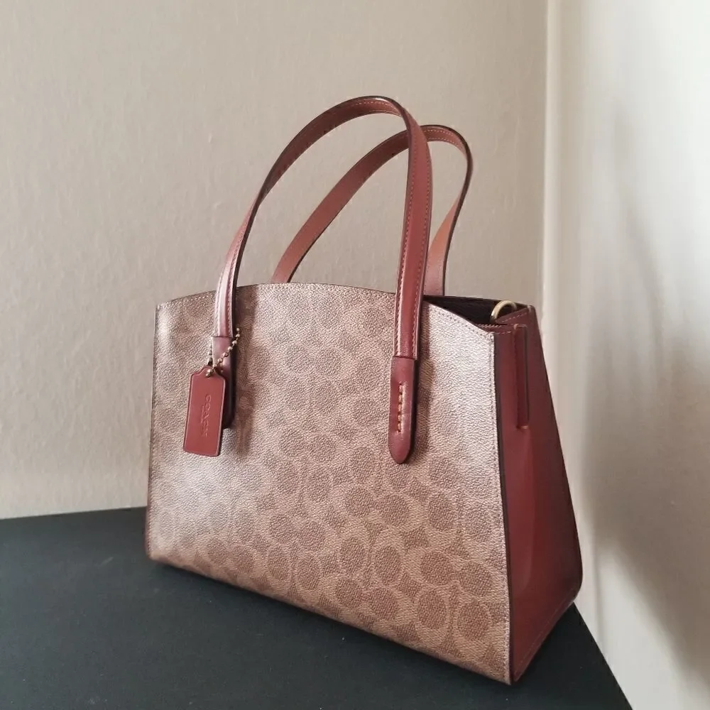 NWOT Coach Leather Tote